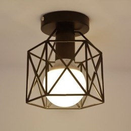 Metallbur Innfelt Taklampe