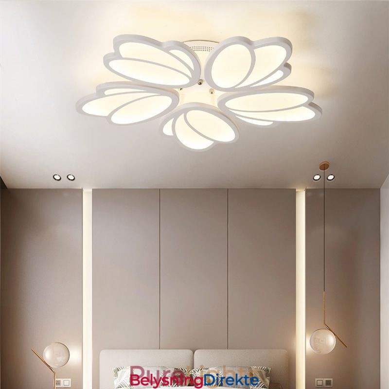 Moderne Innfelt Taklampe Tulip Dekorativ Belysning