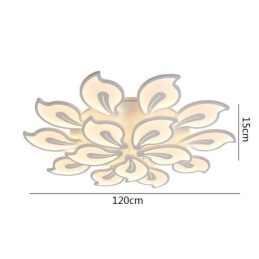 Kreativ Taklampe Med Petal-Motiv