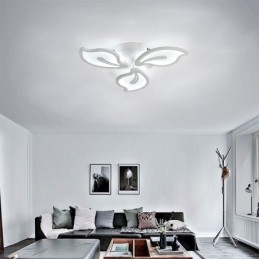 Kreativ Taklampe Med Petal-Motiv