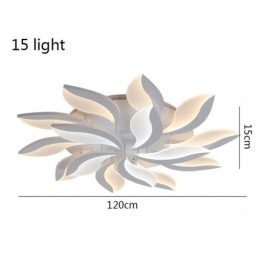 Akrylblomstrende Taklampe Med Innfelt Tak