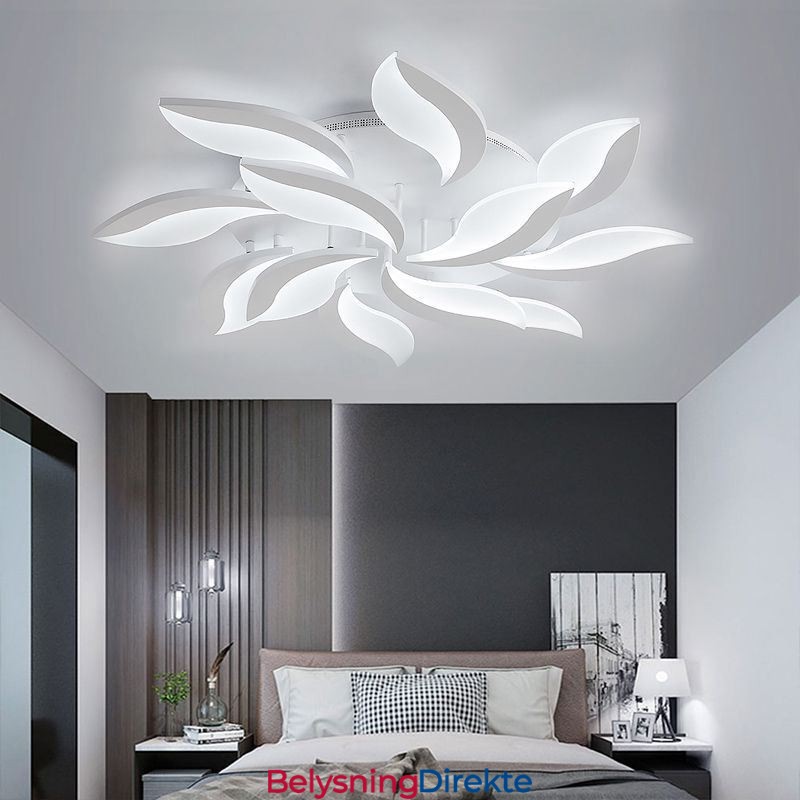 Akrylblomstrende Taklampe Med Innfelt Tak