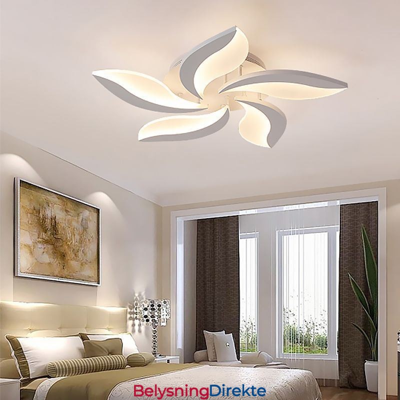 Akrylblomstrende Taklampe Med Innfelt Tak