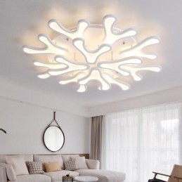Taklampe I Akryl Med Gevir, Innfelt Montering