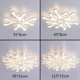 Taklampe I Akryl Med Gevir, Innfelt Montering