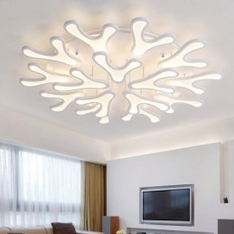 Taklampe I Akryl Med Gevir, Innfelt Montering