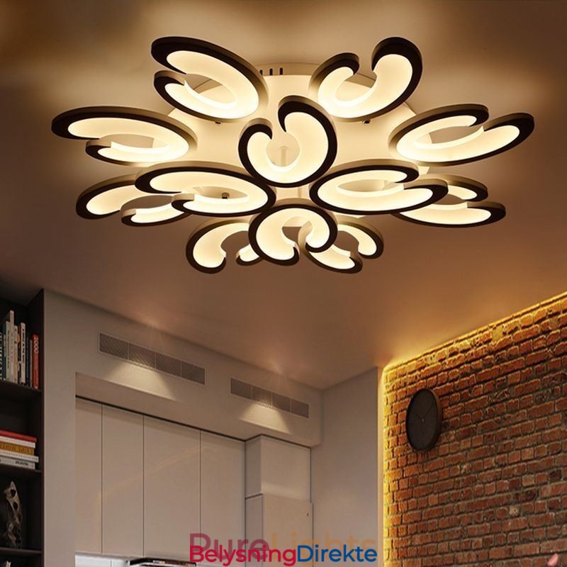 Kronbladformet Innfelt Taklampe