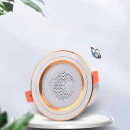 Downlight Bluetooth-Høyttalerlampe For Mobiltelefon Smart Taklampe