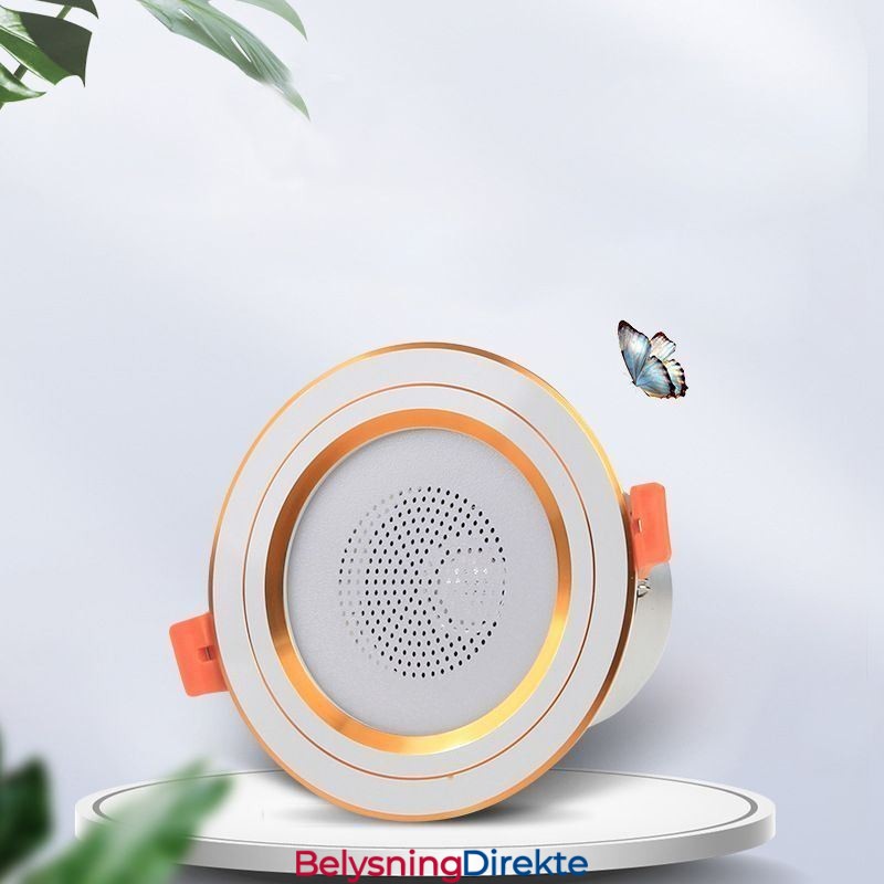 Downlight Bluetooth-Høyttalerlampe For Mobiltelefon Smart Taklampe