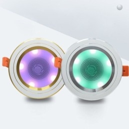 Downlight Bluetooth-Høyttalerlampe For Mobiltelefon Smart Taklampe