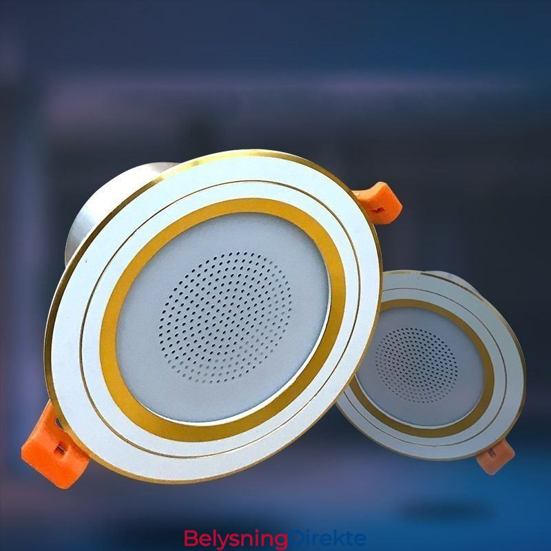 Downlight Bluetooth-Høyttalerlampe For Mobiltelefon Smart Taklampe