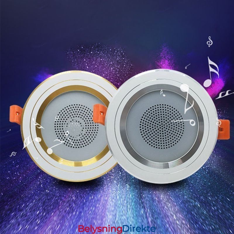 Downlight Bluetooth-Høyttalerlampe For Mobiltelefon Smart Taklampe