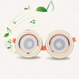 Downlight Bluetooth-Høyttalerlampe For Mobiltelefon Smart Taklampe