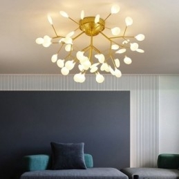 Nordisk Minimalistisk Innfelt Taklampe Dekorativ Lampe