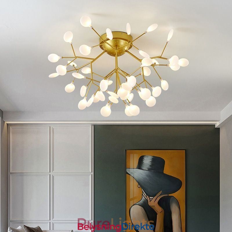 Nordisk Minimalistisk Innfelt Taklampe Dekorativ Lampe