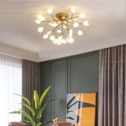 Nordisk Minimalistisk Innfelt Taklampe Dekorativ Lampe