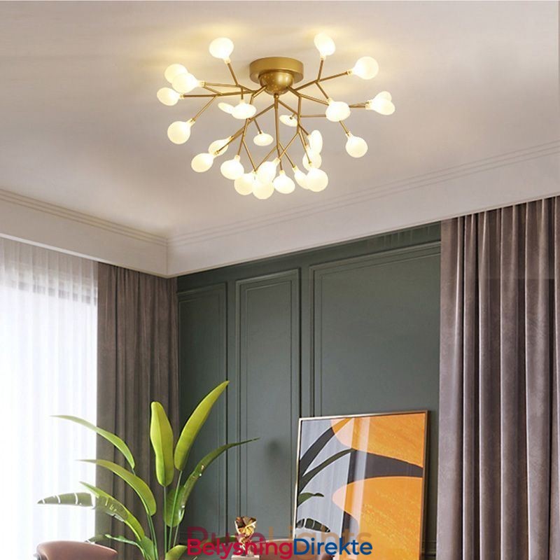 Nordisk Minimalistisk Innfelt Taklampe Dekorativ Lampe