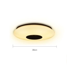 Fargerik Taklampe Med Innfelt Montering Og Timerfunksjon For Bluetooth-Høyttaler