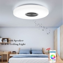 Innfelt Dekorativ Lampe Med Fjernkontroll Og Appkontroll Bluetooth-Høyttalerlampe