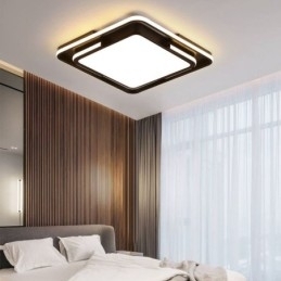 Moderne, Enkel, Innfelt Taklampe, Firkantet Akryllampe