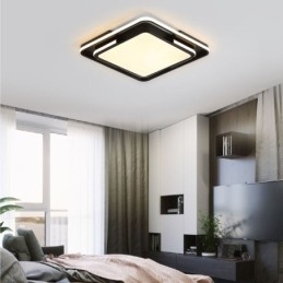 Moderne, Enkel, Innfelt Taklampe, Firkantet Akryllampe