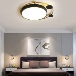 Moderne Innfelt Taklampe Sirkelformet Akryl Taklampe