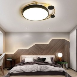 Moderne Innfelt Taklampe Sirkelformet Akryl Taklampe