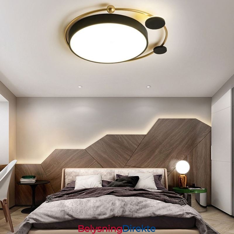 Moderne Innfelt Taklampe Sirkelformet Akryl Taklampe