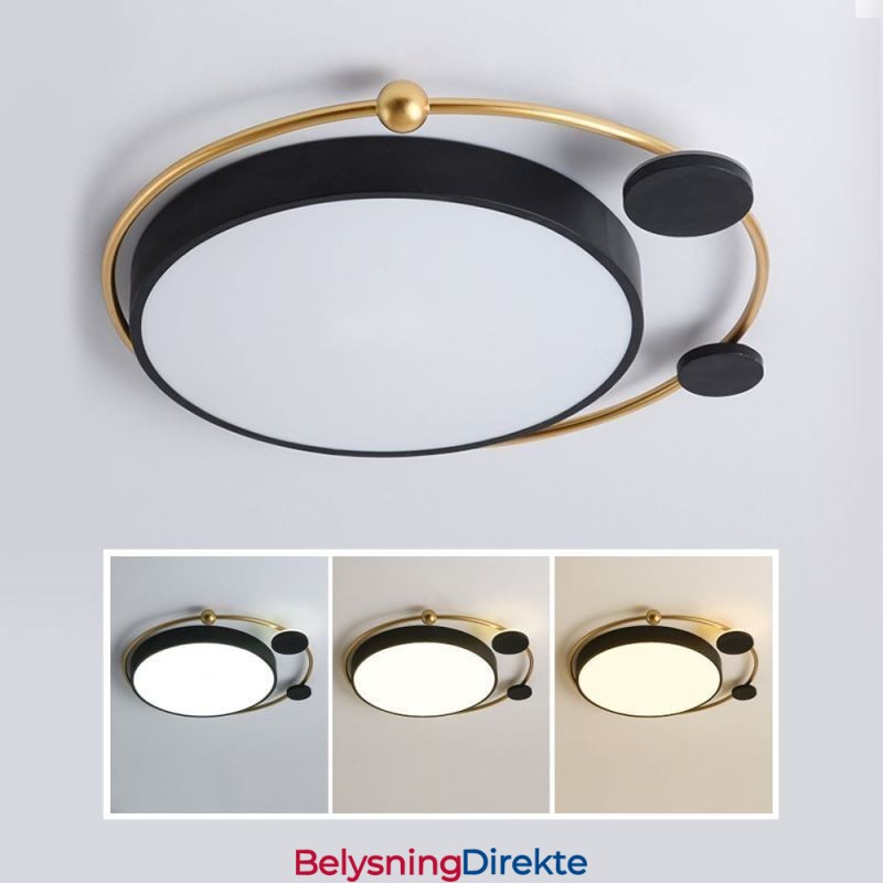 Moderne Innfelt Taklampe Sirkelformet Akryl Taklampe