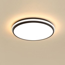 Minimalistisk Sirkulær Innfelt Taklampe Moderne Akrylbelysning