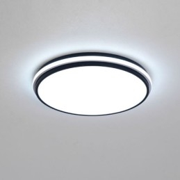 Minimalistisk Sirkulær Innfelt Taklampe Moderne Akrylbelysning
