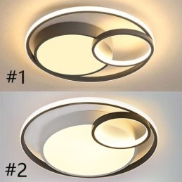Moderne Sirkulær Innfelt Taklampe
