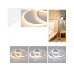 Rund, Innfelt Lampe, Moderne Akryl Taklampe