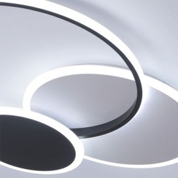 Rund, Innfelt Lampe, Moderne Akryl Taklampe