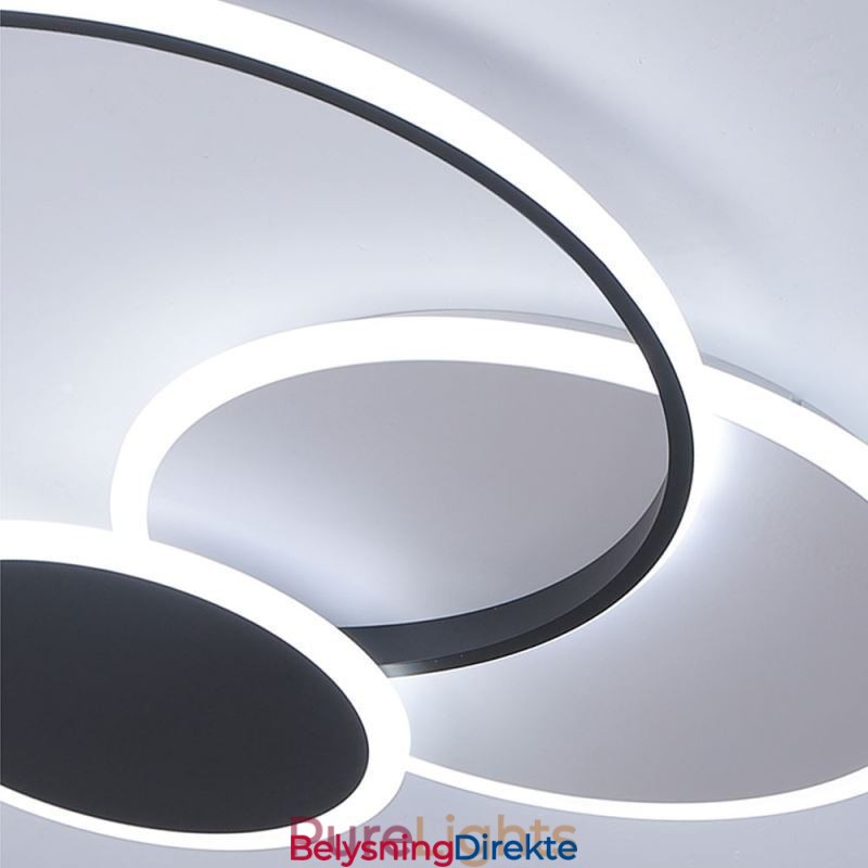Rund, Innfelt Lampe, Moderne Akryl Taklampe