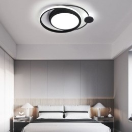 Moderne Sirkulær Innfelt Taklampe