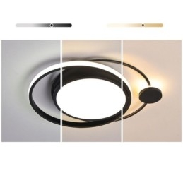 Moderne Sirkulær Innfelt Taklampe