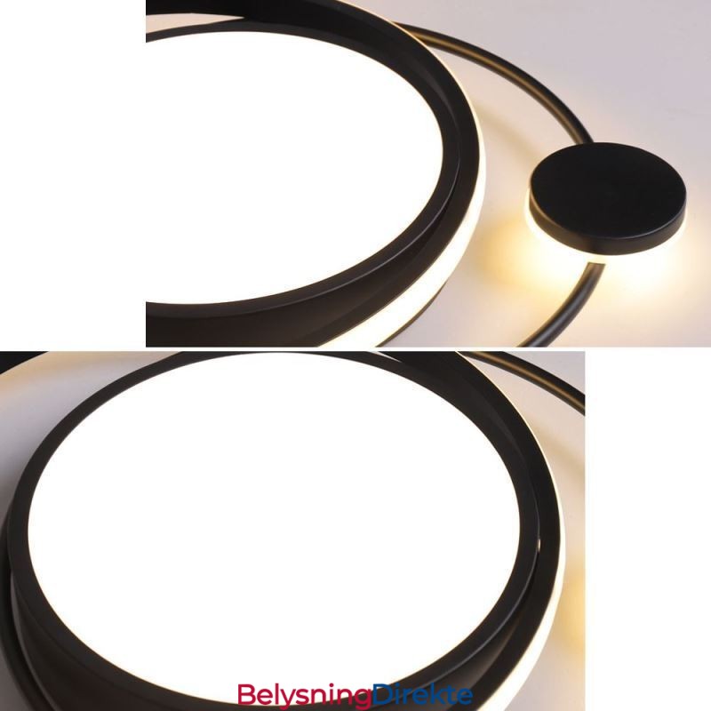 Moderne Sirkulær Innfelt Taklampe