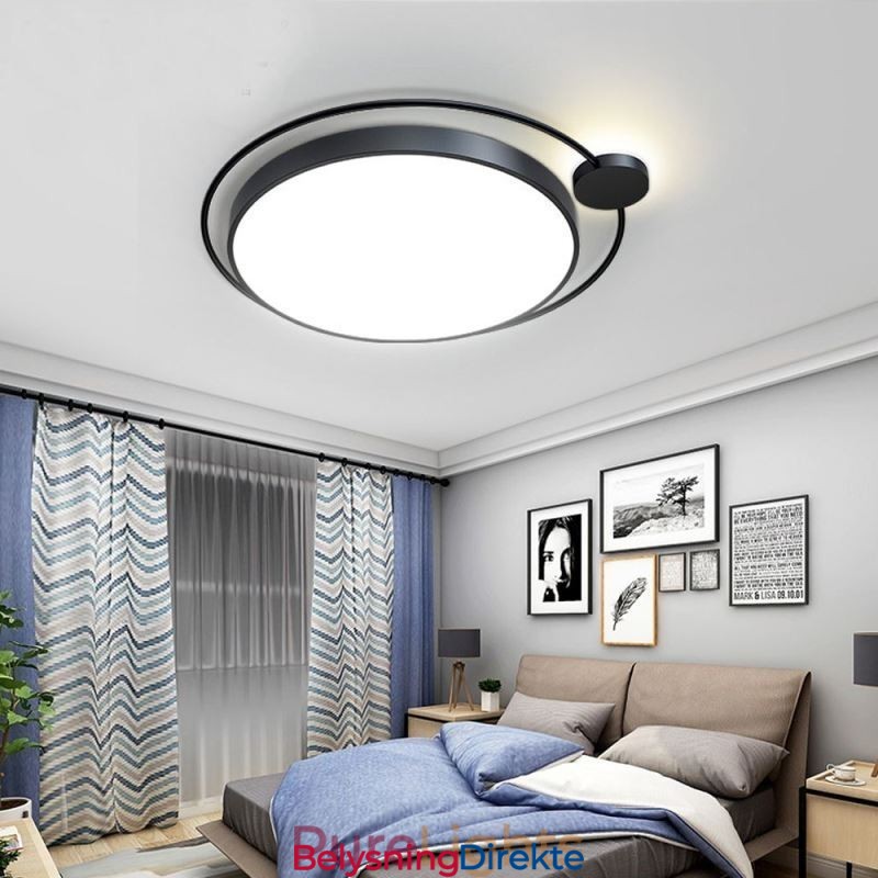 Enkel, Rund, Innfelt Lampe I Akryl