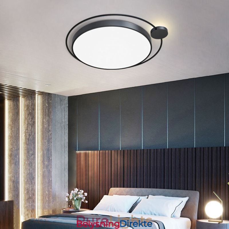 Enkel, Rund, Innfelt Lampe I Akryl