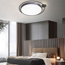 Enkel, Rund, Innfelt Lampe I Akryl