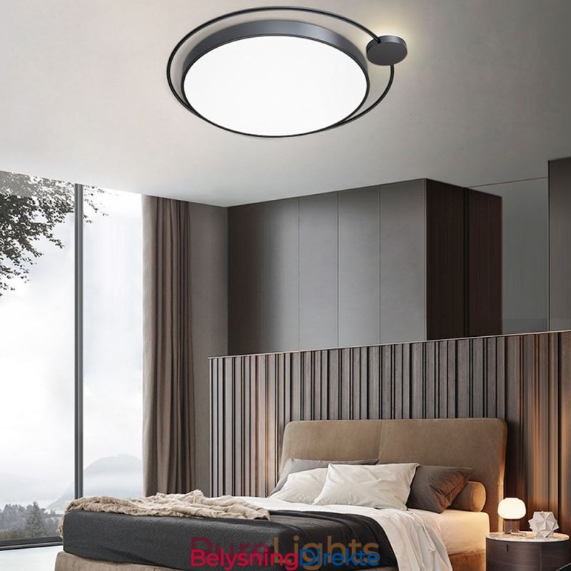 Enkel, Rund, Innfelt Lampe I Akryl