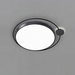 Enkel, Rund, Innfelt Lampe I Akryl
