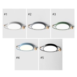 Moderne Rund Taklampe Planet Innfelt Lampe