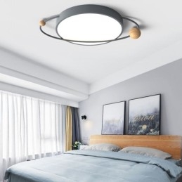 Moderne Rund Taklampe Planet Innfelt Lampe