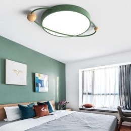 Moderne Rund Taklampe Planet Innfelt Lampe