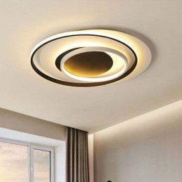 Uregelmessig Rund Innfelt Taklampe