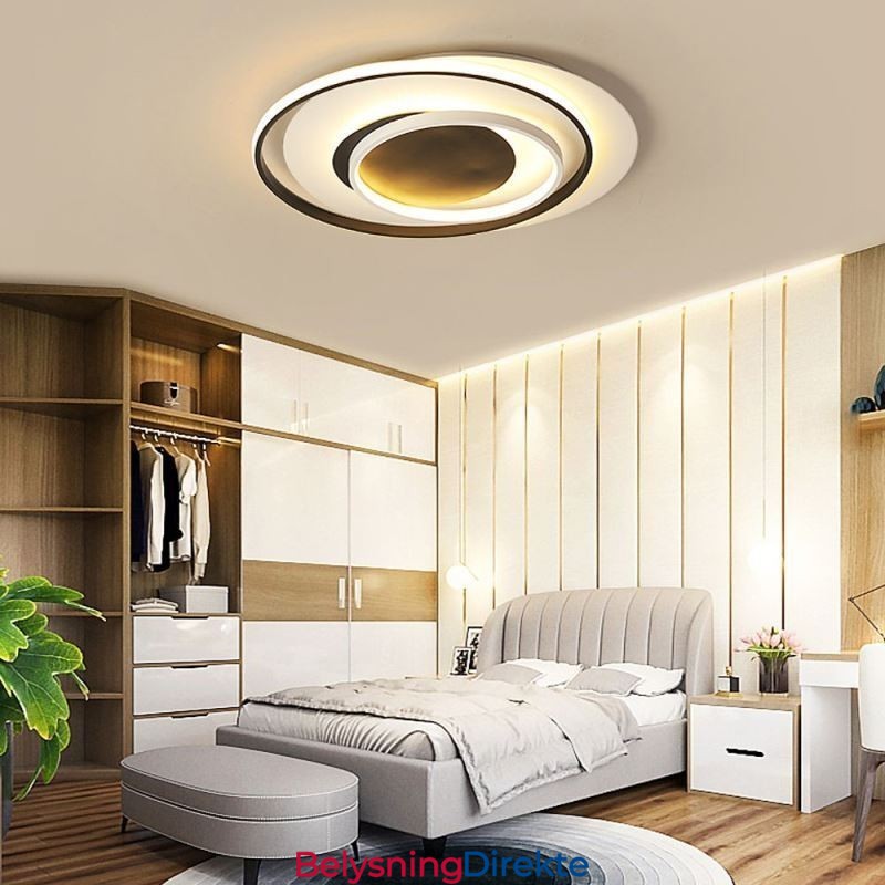 Uregelmessig Rund Innfelt Taklampe