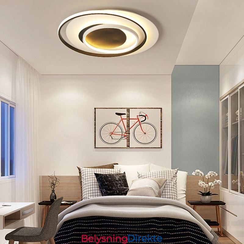 Uregelmessig Rund Innfelt Taklampe