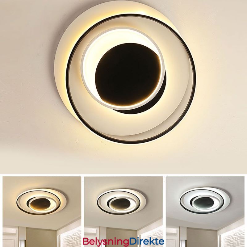 Uregelmessig Rund Innfelt Taklampe